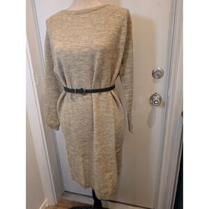 St. Studio New Sweater Dress Long Sleeve Comfortable Dress Wool Blend Size Small